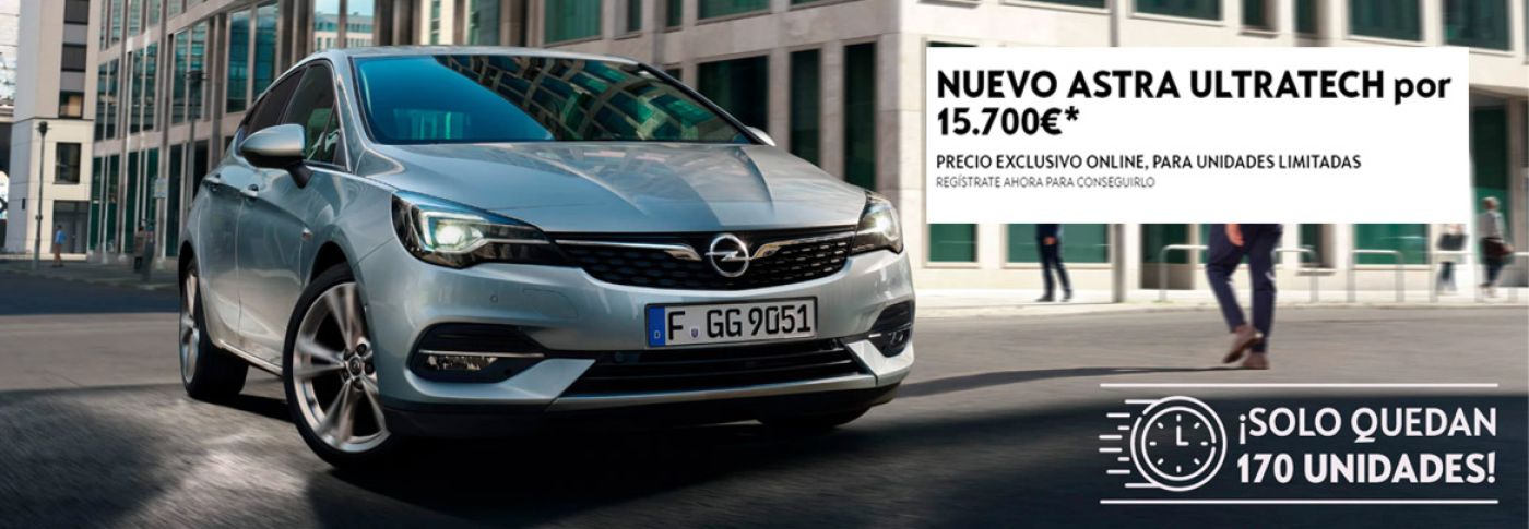 Nuevo Opel Astra Ultratech por 15.700€